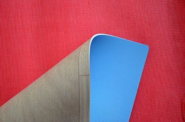 Anti Slipping PVC Floor Covering , Fire Retardant Wood Look PVC Flooring
