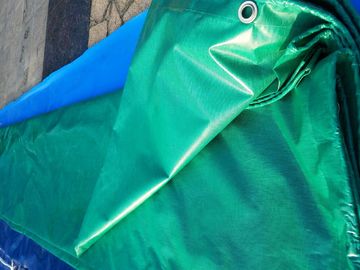 Waterproof PVC Coated Tarpaulin Rain Cover Anti - Mildew For Lumber