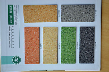 Renewable PVC Floor Covering , High Safety Anti Slipping PVC Kitchen Flooring