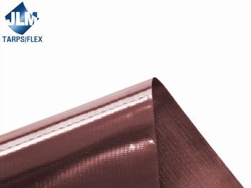 Custom Color Waterproof PVC Tarpaulin , 0.45mm Thickness UV Resistant Tarp