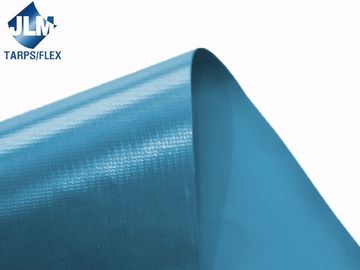 Light Weight PVC Tarpaulin Fabric / Plastic Tarpaulin Sheet Custom Color Available