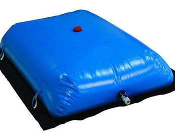Flexible Water Storage Tanks , Agriculture Use PVC Tarpaulin Water Tank