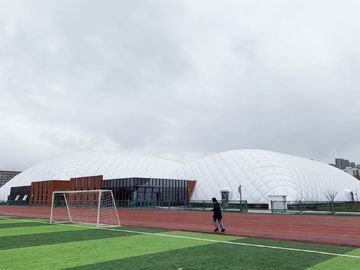 Tear Resistance PVC Membrane Structure For Building Roof Cut The Cost