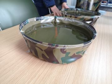 Collapsible TPU Fabric Military Water Storage Basin Customized Size