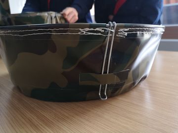 Collapsible TPU Fabric Military Water Storage Basin Customized Size