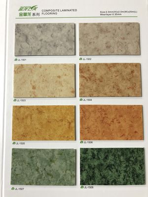 Colorful Commercial 5mm 100m PVC Floor Covering
