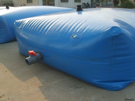 Blue Color 500L Collapsible Water Bladder For Farm Irrigation
