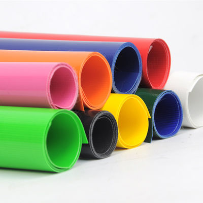 500gsm Polyester Material PVC Coated Tarpaulin Fabric For Cargo Ship Cover