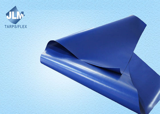 Tear Resistant PVC Reinforced Coated Polyester Tarpaulin 700gsm With Eyelets