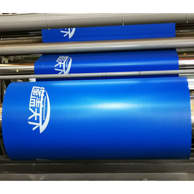 Rip proof PVC Tarpaulin Fabric 1100gsm For Oil And Gas Industry