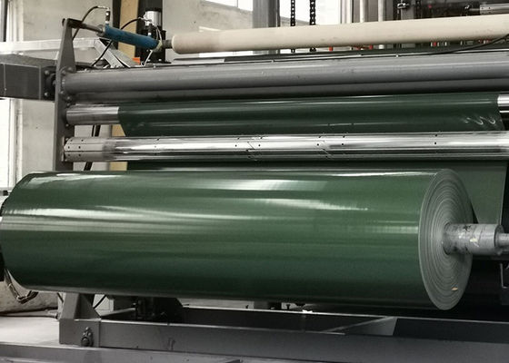 Cold Resistance Double Side  PVC Coated Tarpaulin Mildew Proof