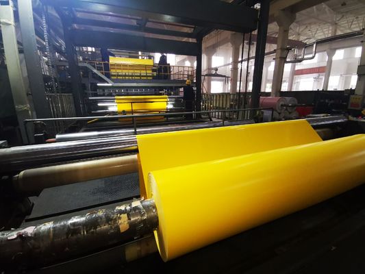 Waterproof 500gsm PVC Coated Polyester Tarpaulin For Flexible Duct