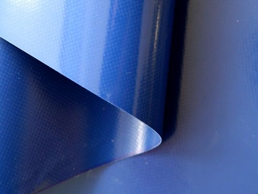 Mildew Proof 650gsm Waterproof PVC Coated Tarpaulin Acrylic Surface