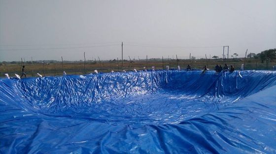 Anti Leaking 700gsm PVC Coated Fabric For Biofloc Farming