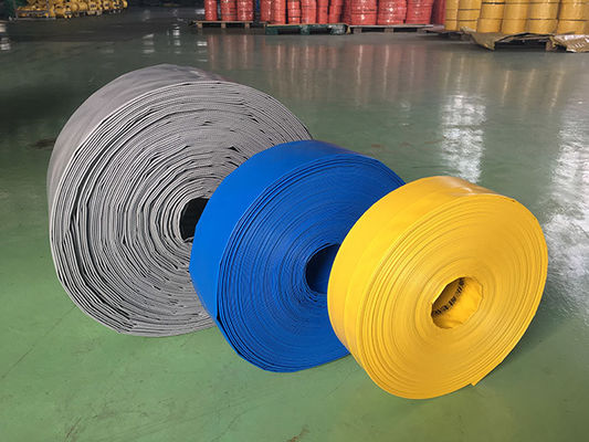 Flexible 2 Inch PVC Layflat Water Hose For Agriculture Irrigation