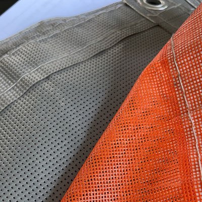 270gsm Pvc Mesh Sheet Flame Retardant For Construction Safety Curtain